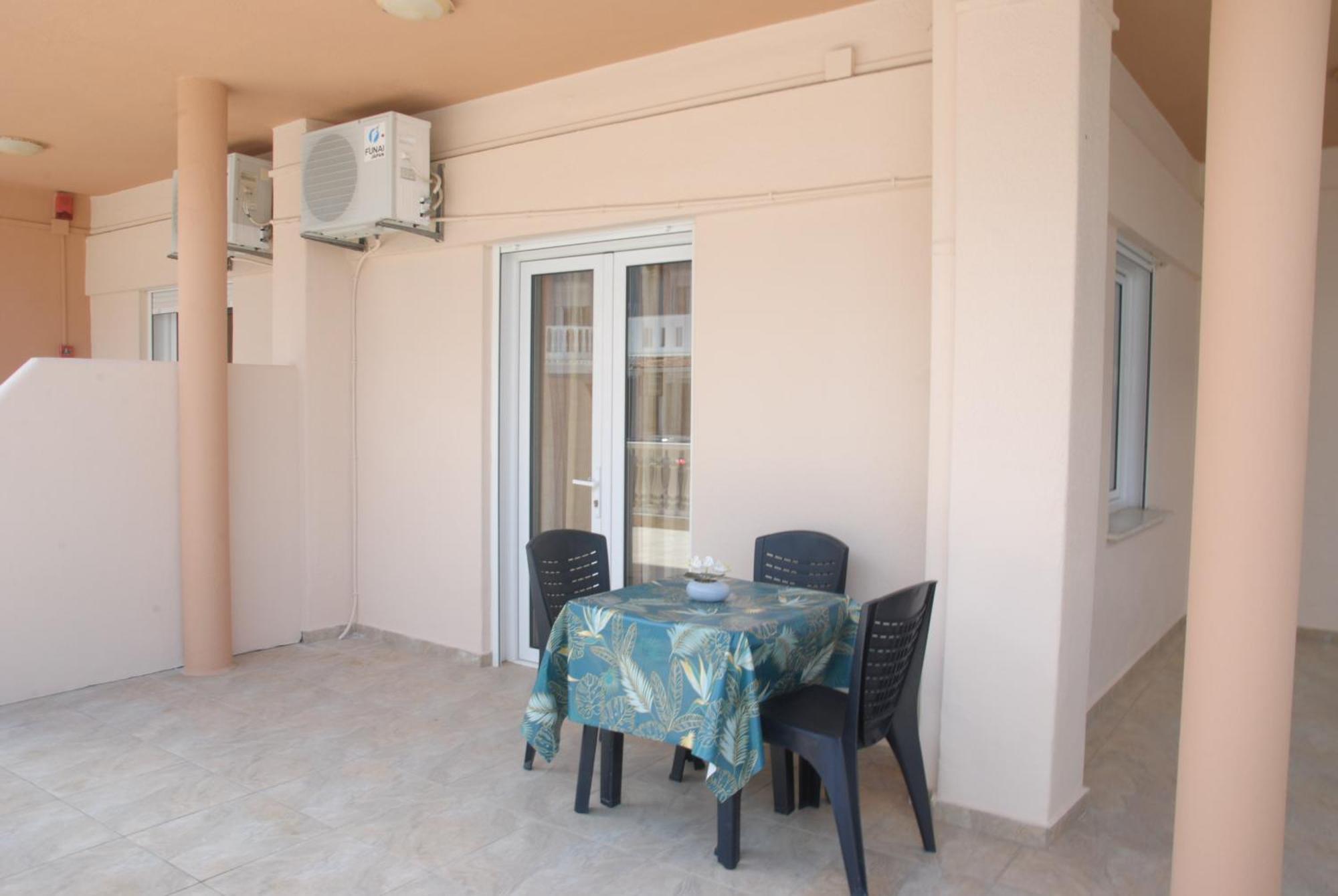 Light Blue Paralia Apartments Exterior photo