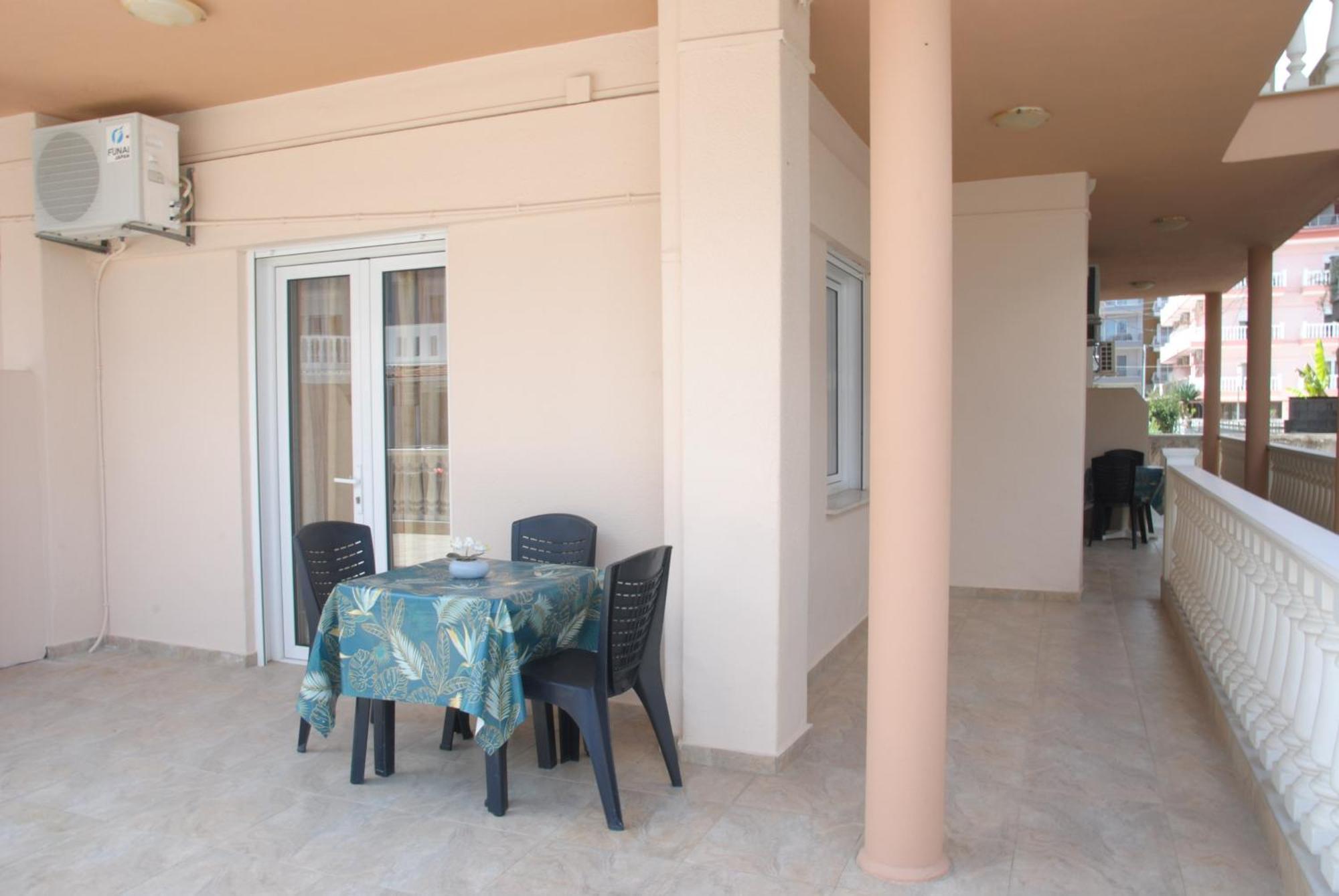Light Blue Paralia Apartments Exterior photo