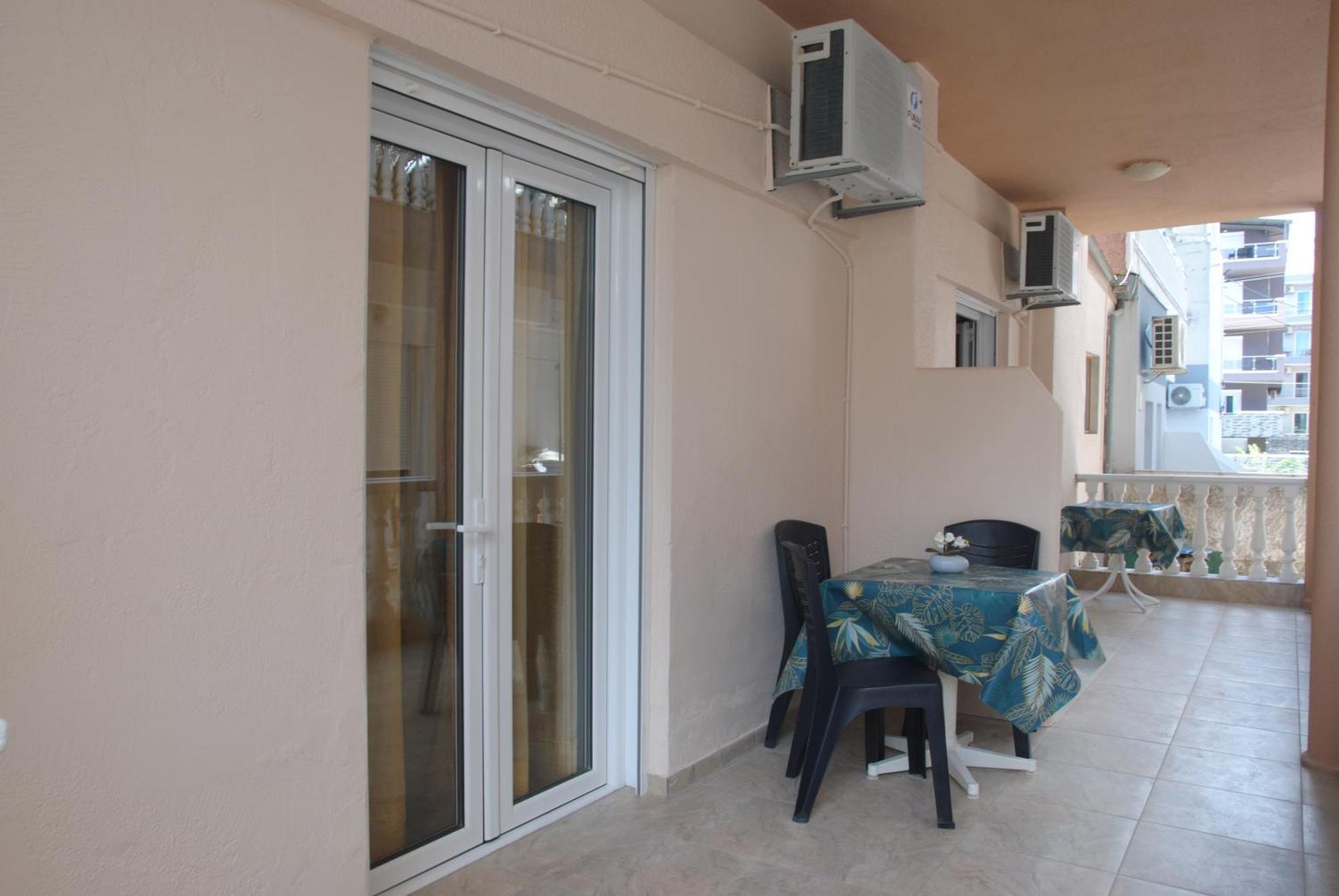 Light Blue Paralia Apartments Exterior photo