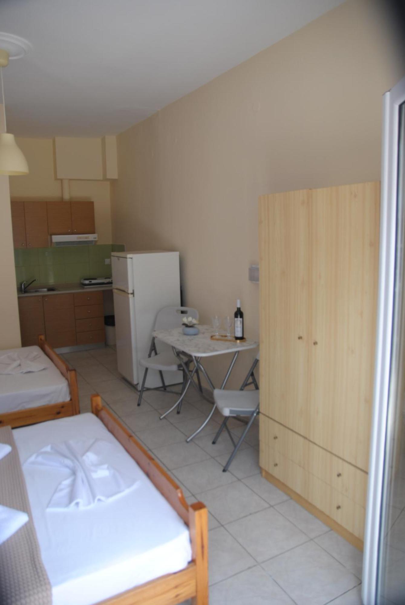Light Blue Paralia Apartments Exterior photo